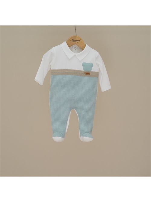 Tutina intera NINNAOH | E25T241BIANCO VERDE